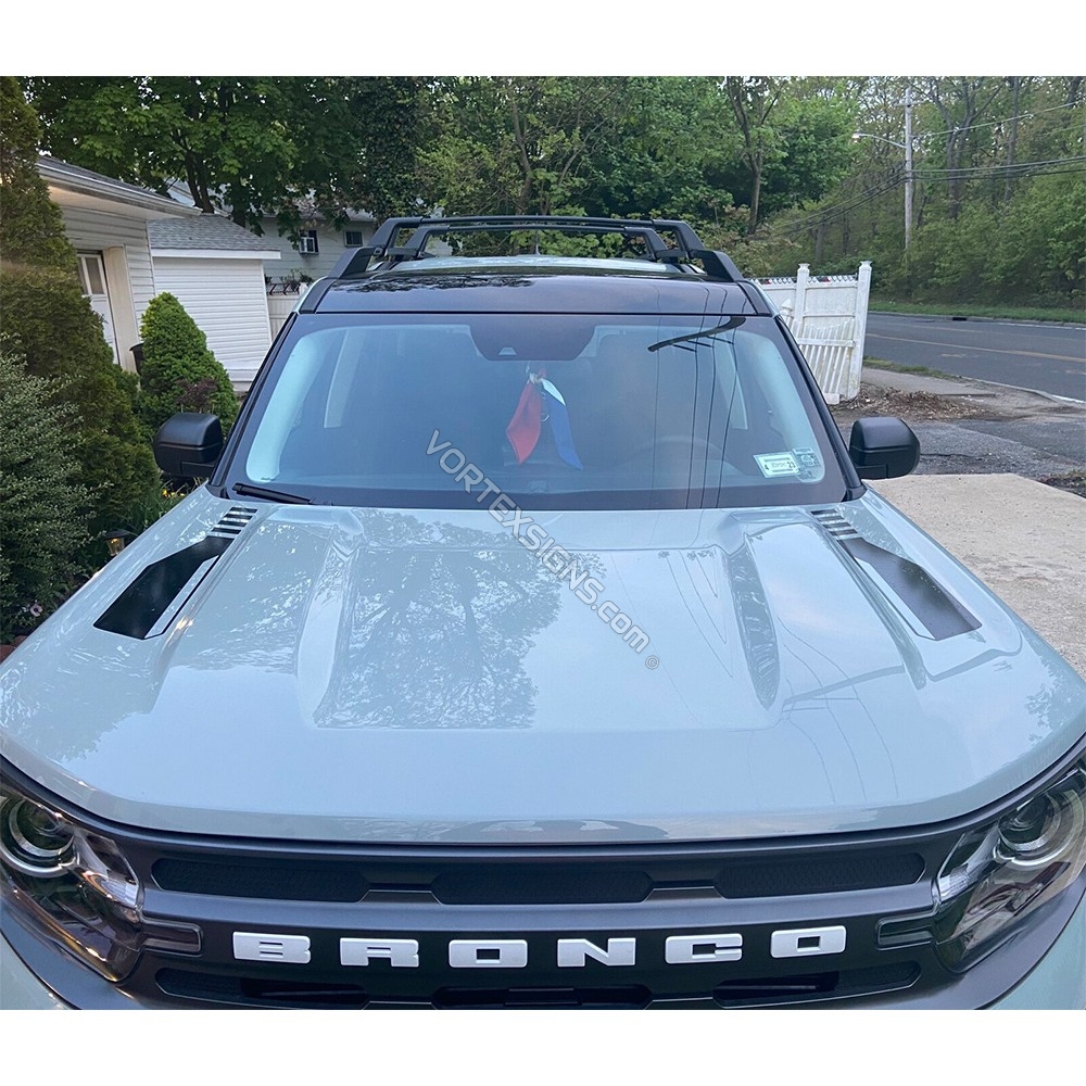 Vinyl Hood Accents stripes for Ford Bronco Sport stickers