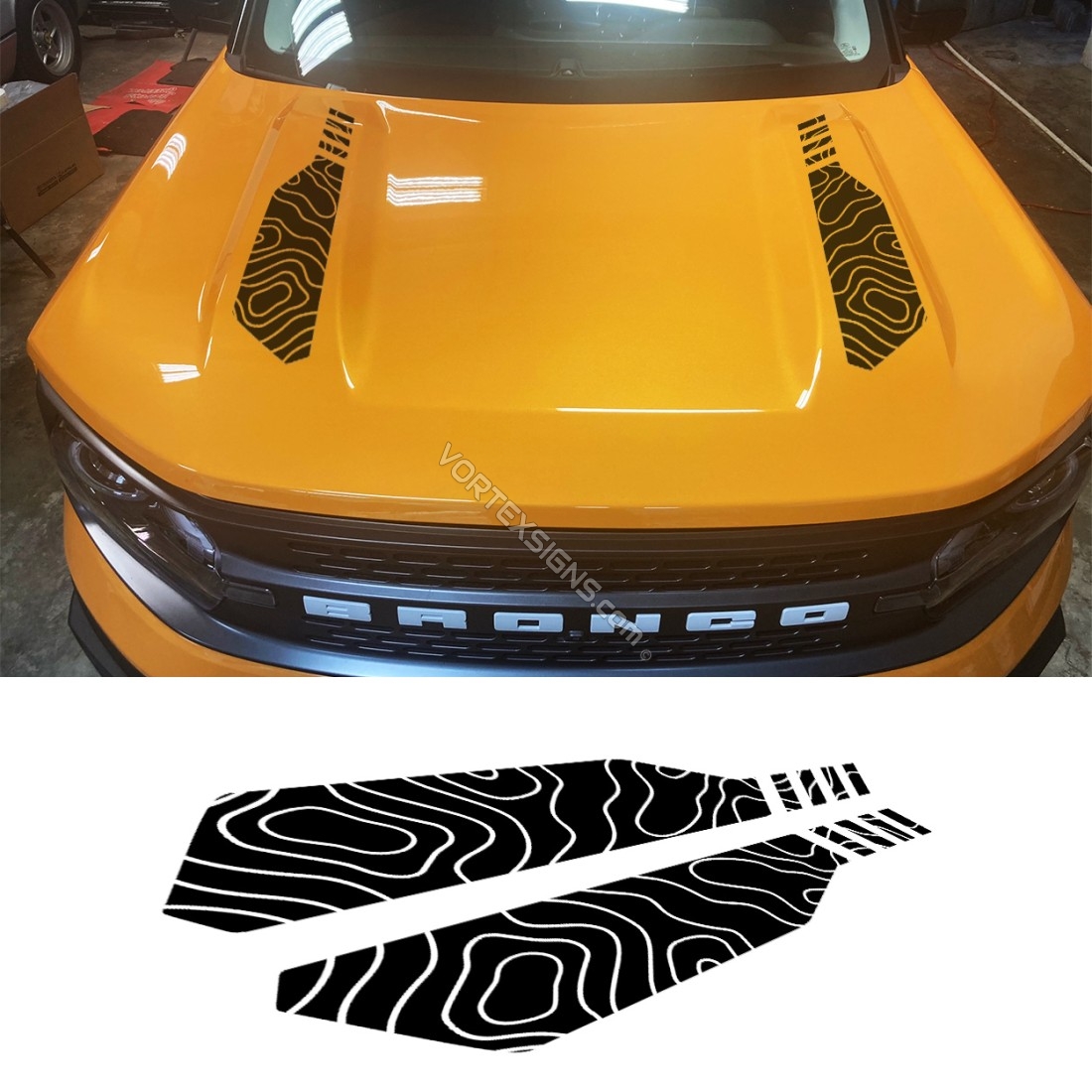 Ford Bronco Sport Hood Decal