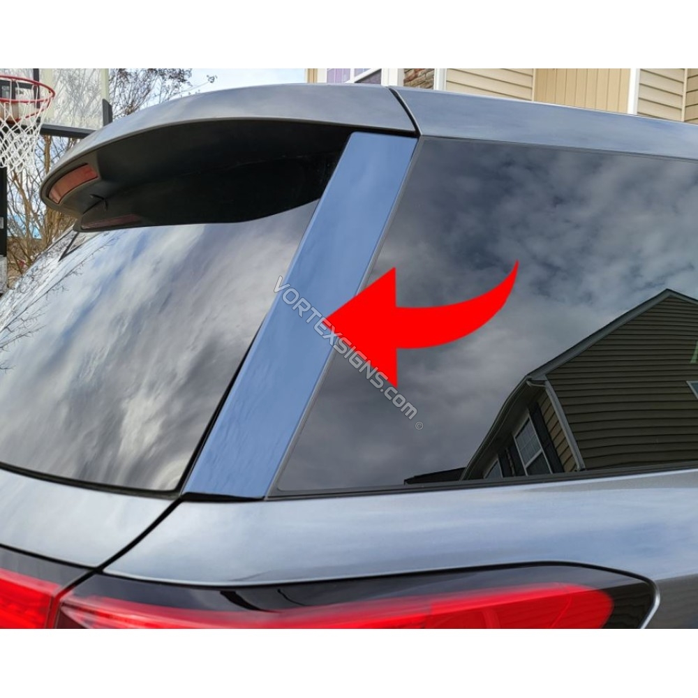 Glossy post trim Protection film for 2022 Nissan Pathfinder