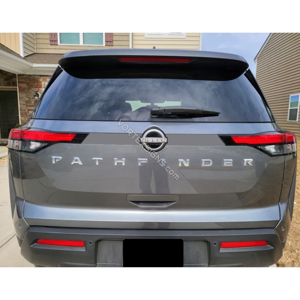 Rear Panel Overlay decal for 2022 Nissan Pathfinder