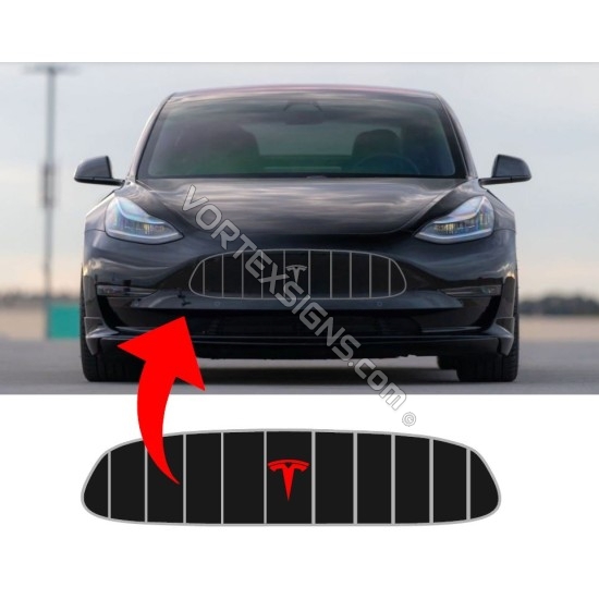 Tesla Model Y grille for front bumper