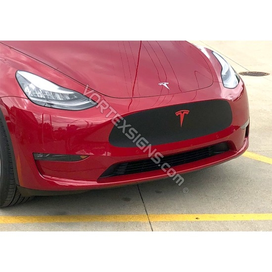 Tesla Model 3/Y Front Grill Mesh Bumper Grid Inserts