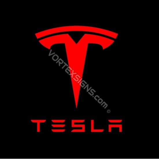 SALE! Tesla logo accessory sticker - HOT