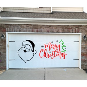 Holiday home, windows, garage doors decoration decals stickers