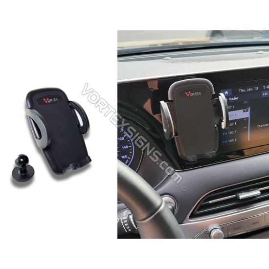 Hyundai Palisade center console cell phone mount holder