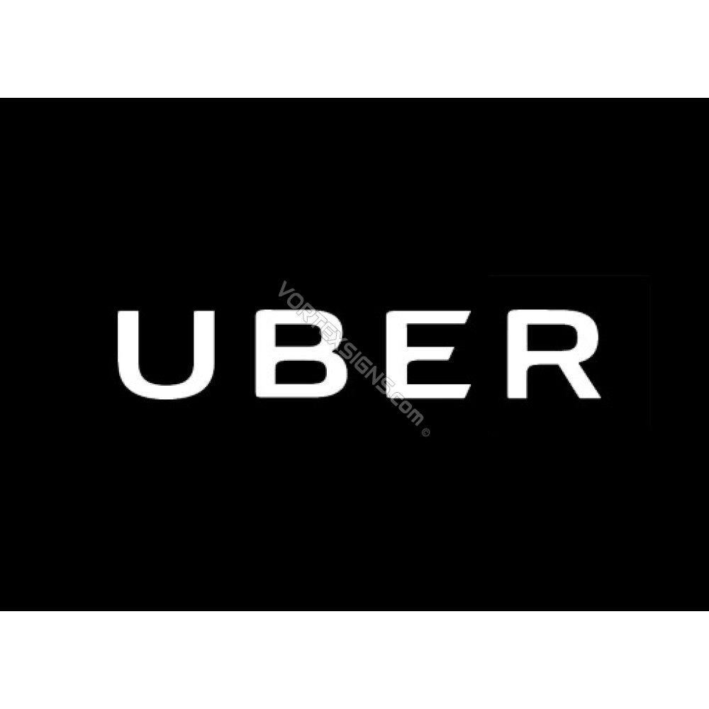 UBER letters sign Logo decals & stickers online 10 OFF